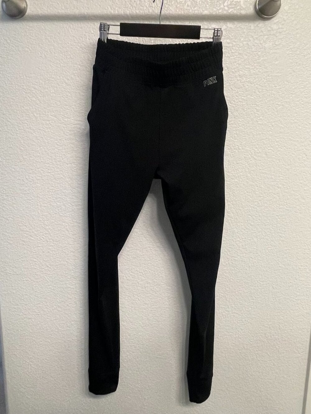 PINK black active wear pants - size XS (165/64A)
